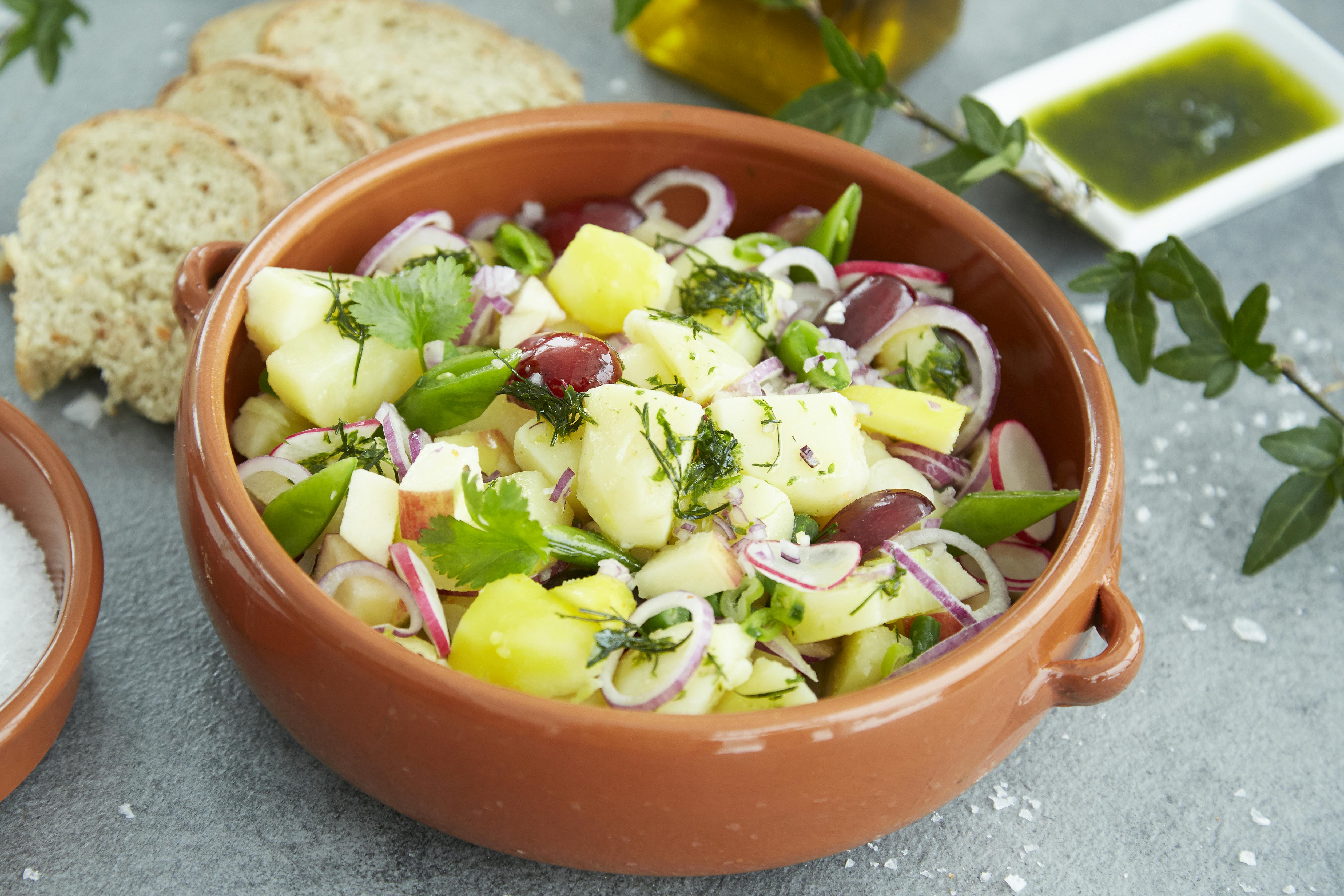 Potetsalat med italienske smaker