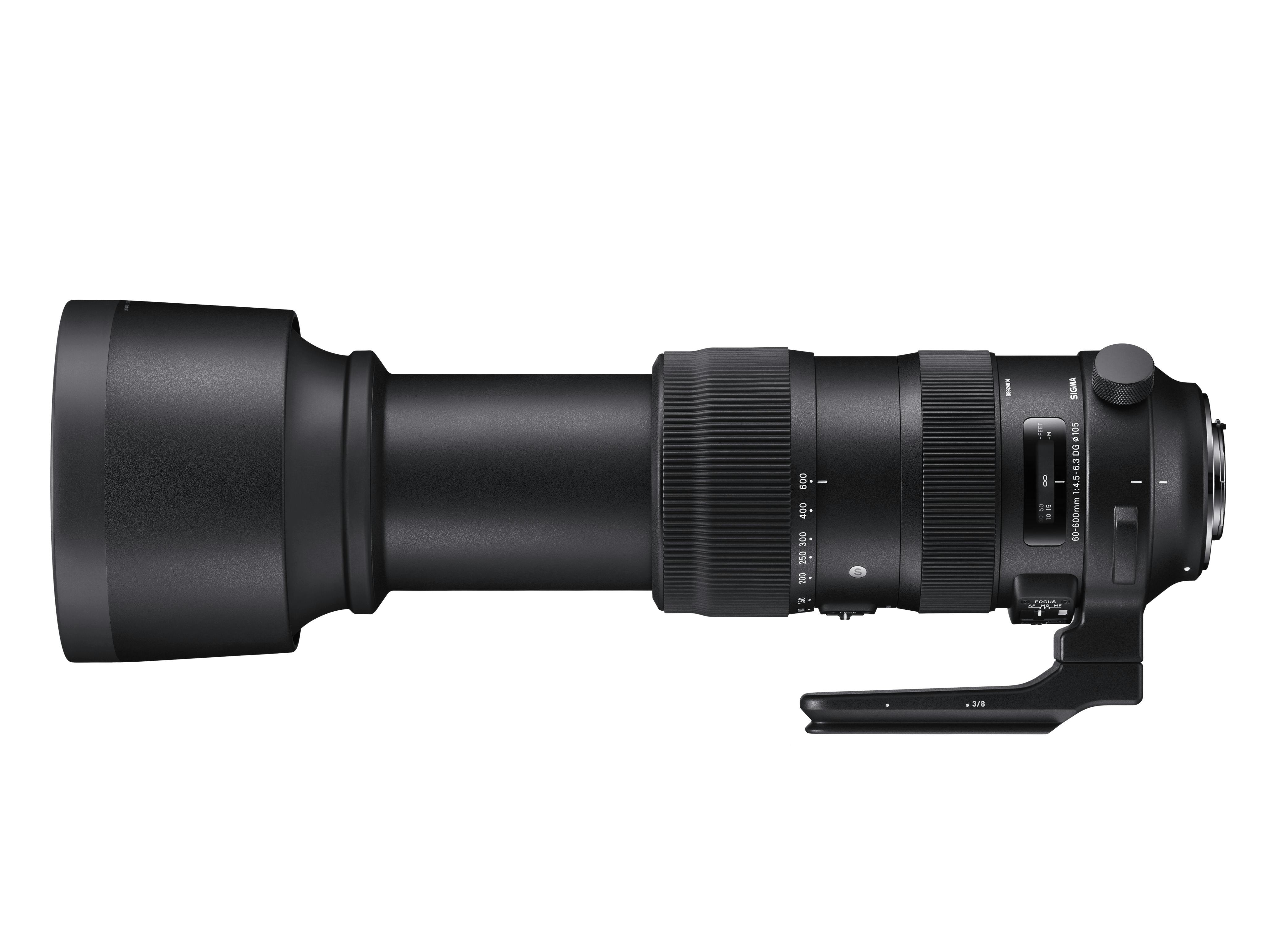 Sigma AF 60-600 f/4.5-6.3 DG OS HSM Sports (Sigman, Nikonin ja Canonin runkoihin)