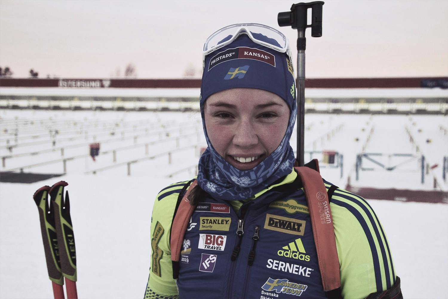 Skidskyttestjärnan Hanna Öberg