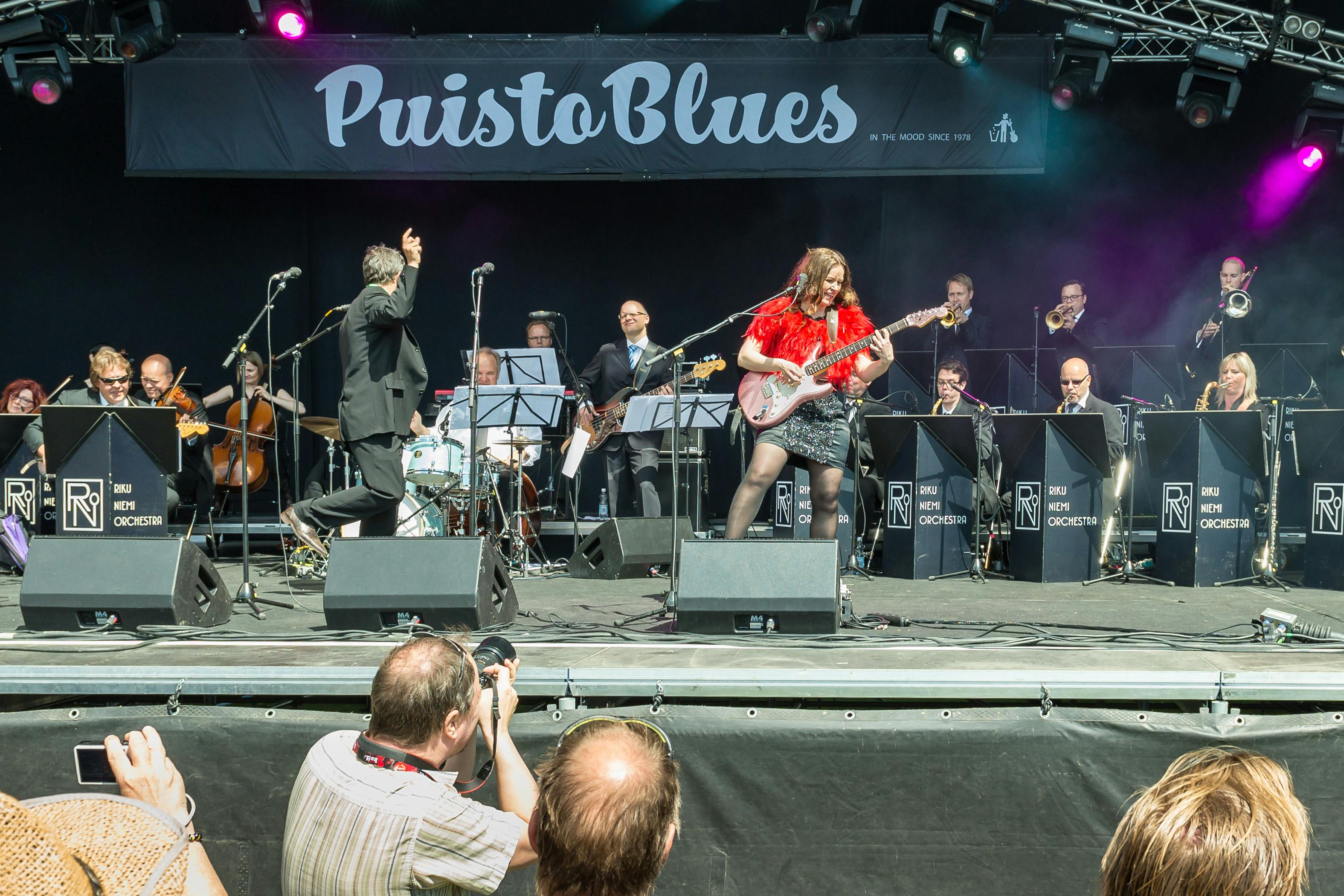 Erja Lyytinen esiintyy Järvenpään Bluespiknikillä 30.6. Erja Lyytinen Järvenpään Puistoblues.