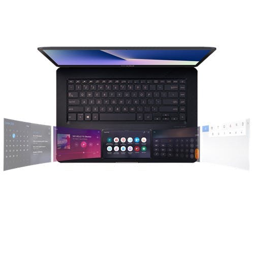 asus zenbook pro 15 ux580 screenPad
