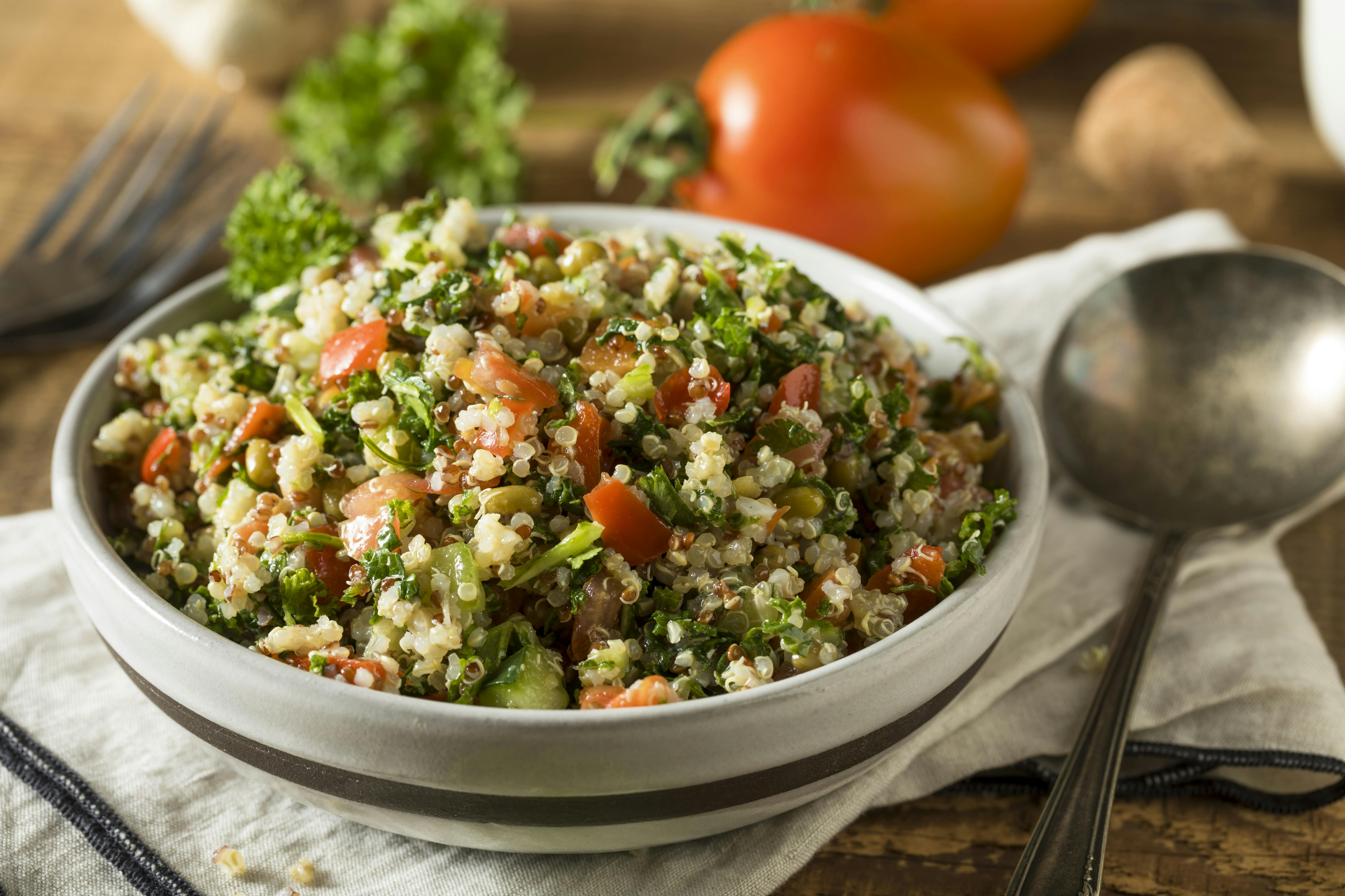 Var det noget med en lækker quinoa-salat? Quinoa salat