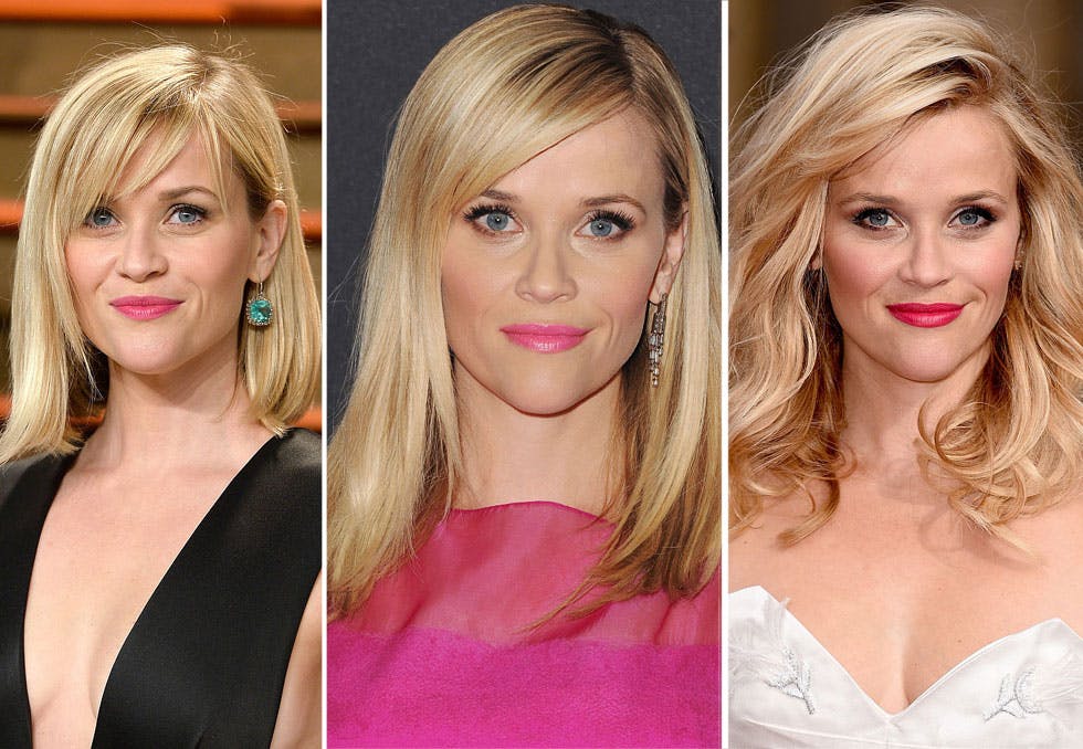 Reese Witherspoon har alltid hatt en skrålugg for å dempe hakeområdet.
