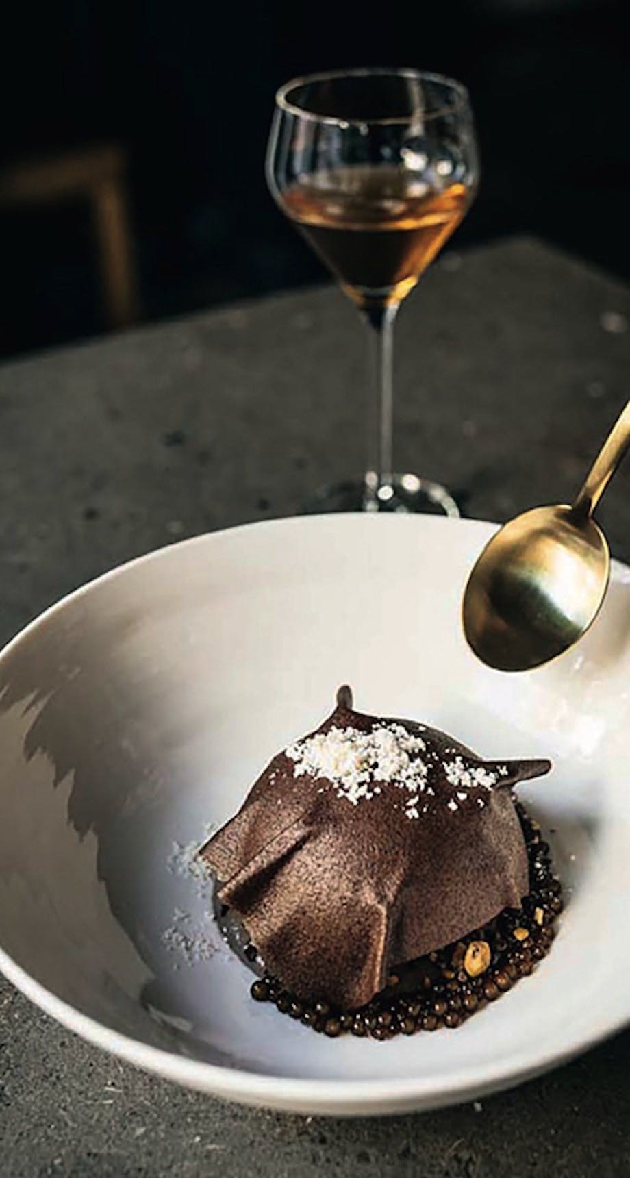 På Michelin-restauranten Coda serveres udelukkende desserter! Michelin-restauranten Coda i Berlin