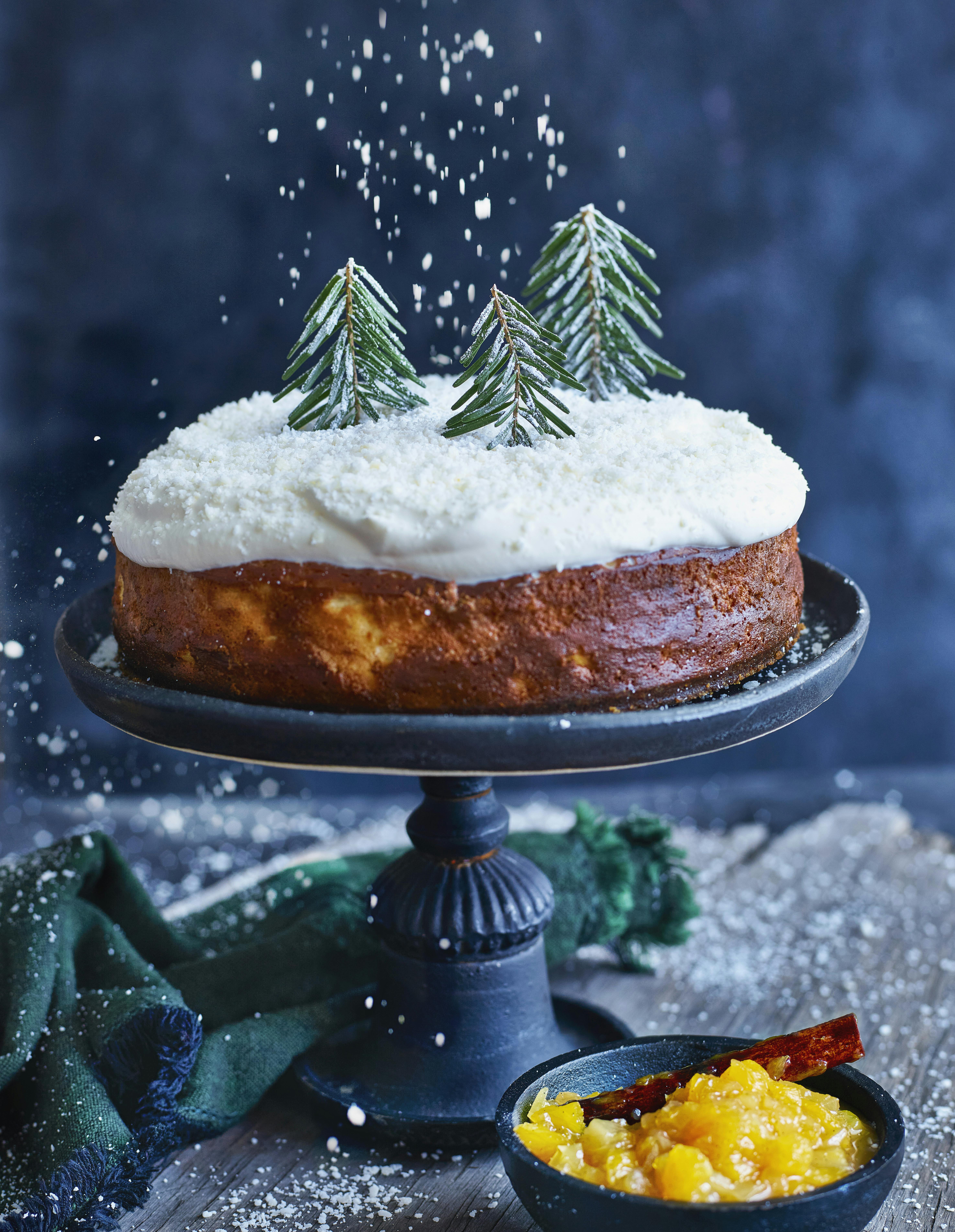 En ny måde at lave julelandskab på? Ricotta, cheesecake og jul