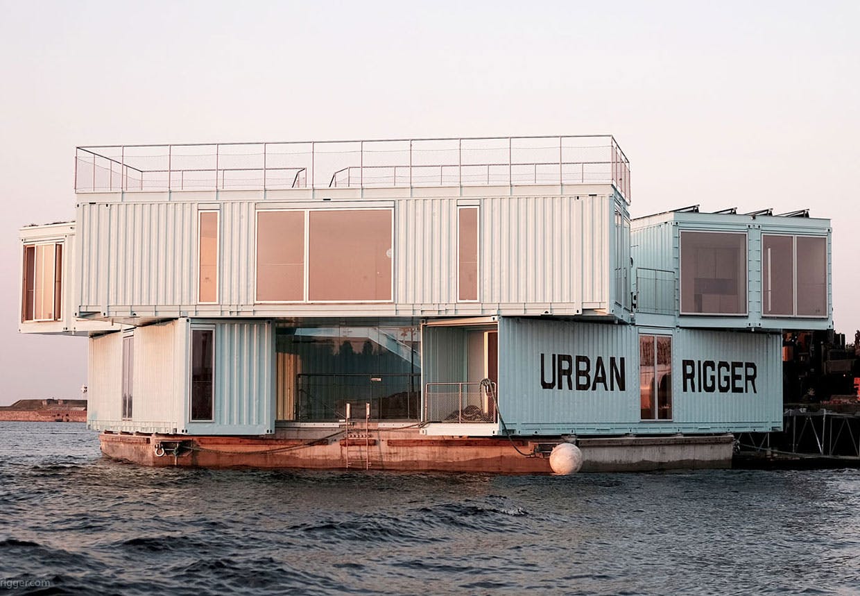 urban rigger container lejligheder