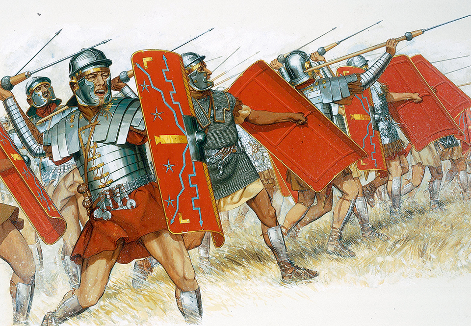 Den romerska legionen – en effektiv krigsmaskin Den romerska legionen – en effektiv krigsmaskin