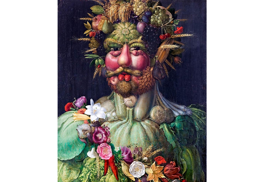 Giuseppe Arcimboldos porträtt av Rudolf II.