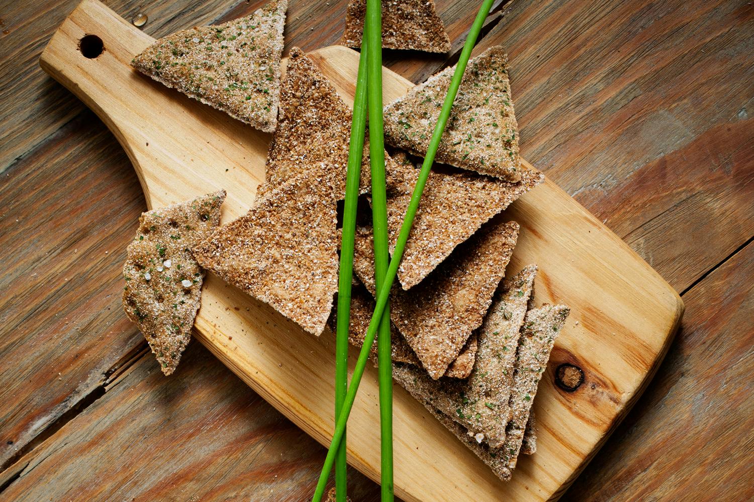 Rugchips Rugbrød, rugchips