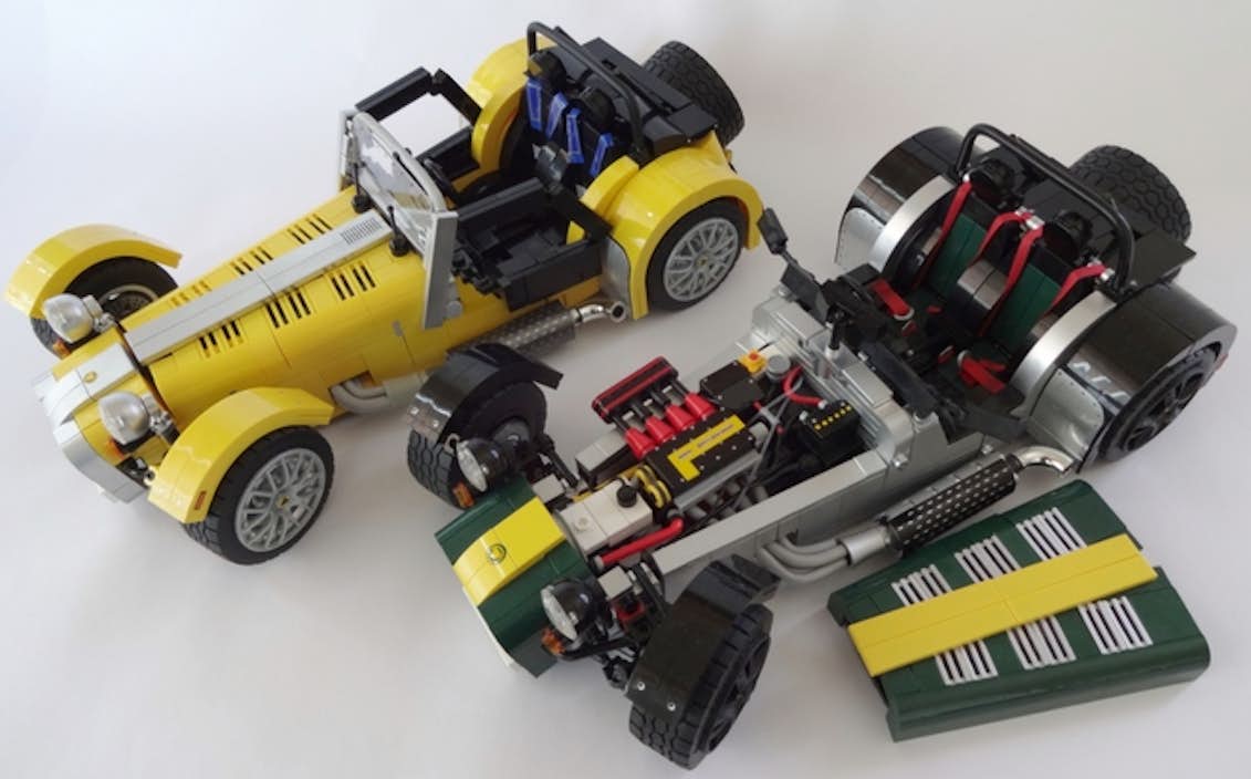 Yes! LEGO lancerer Caterham Super Seven som samlesæt Bilmagasinet.dk