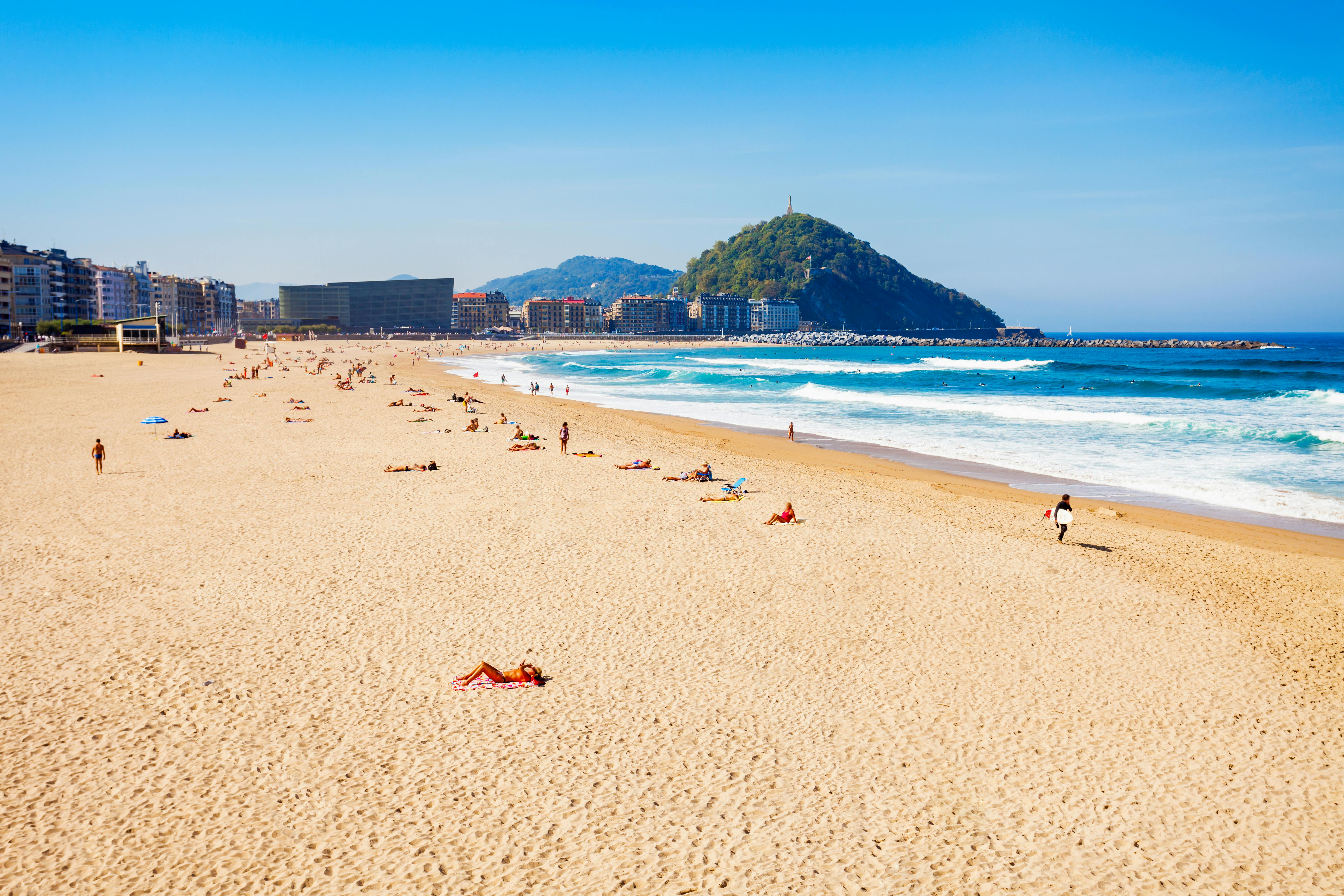 Ah! Spanien er herlig. Strand i Spanien