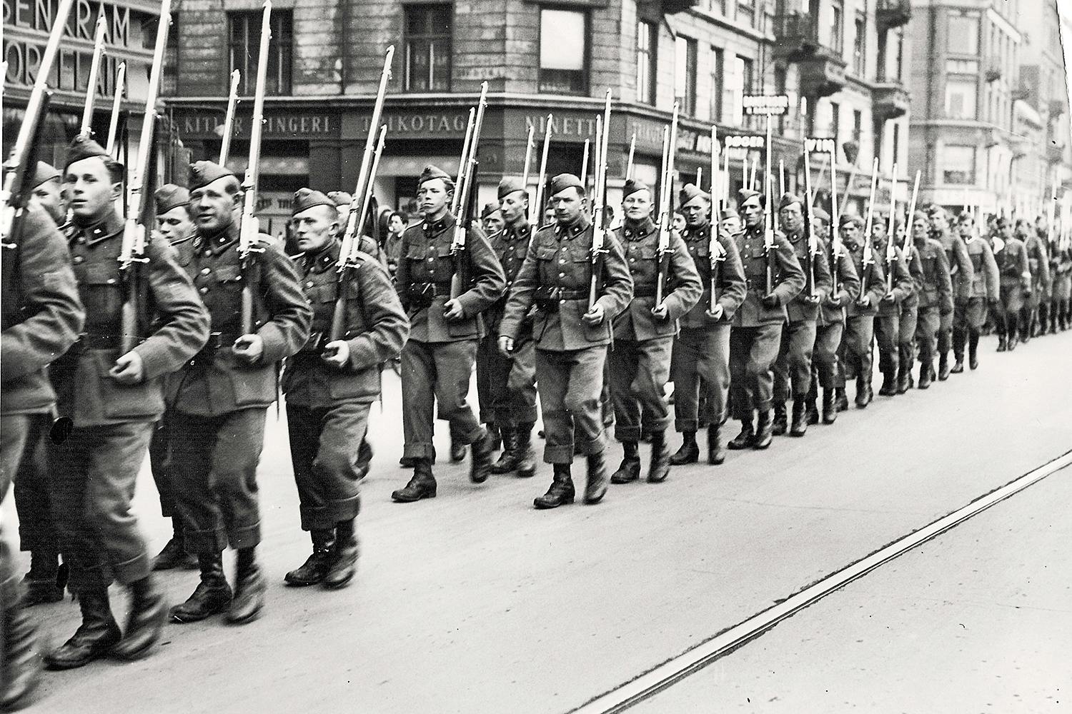 Schalburgkorpset i Köpenhamn under den tyska ockupationen av Danmark.