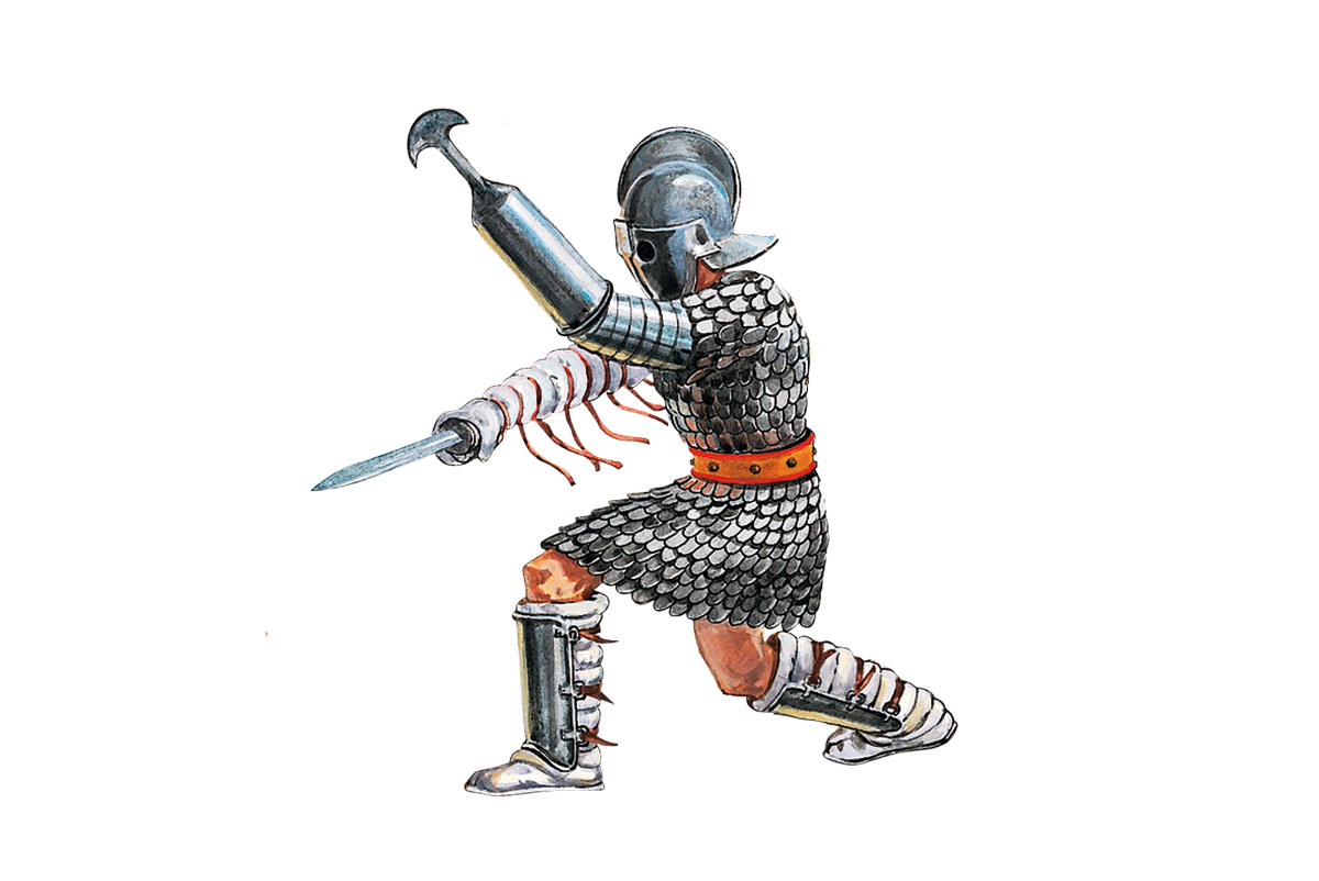 Gladiatorerne var specialister