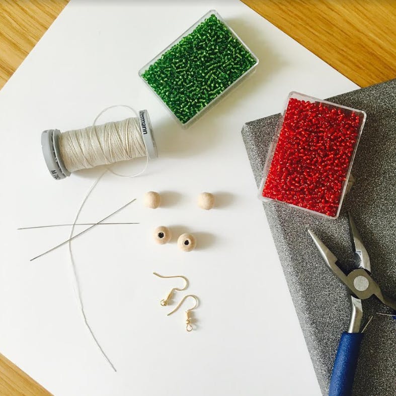 DIY til kirsebær-øreringe