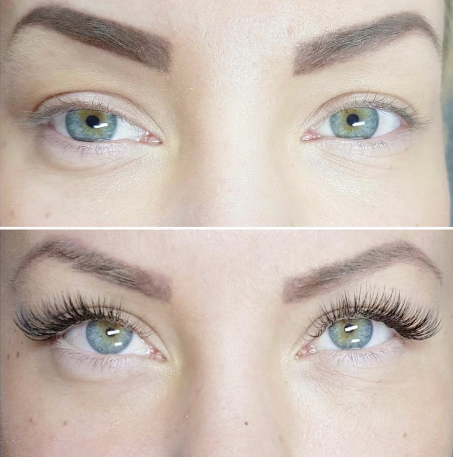 Single lashes lavet af Star Lash i København