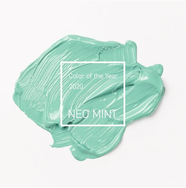 Neo Mint årets farve 2020