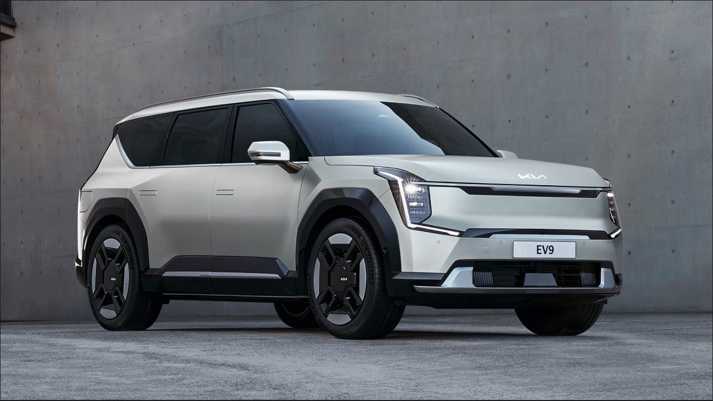 Kia EV9's kia ev9 elektrisk suv