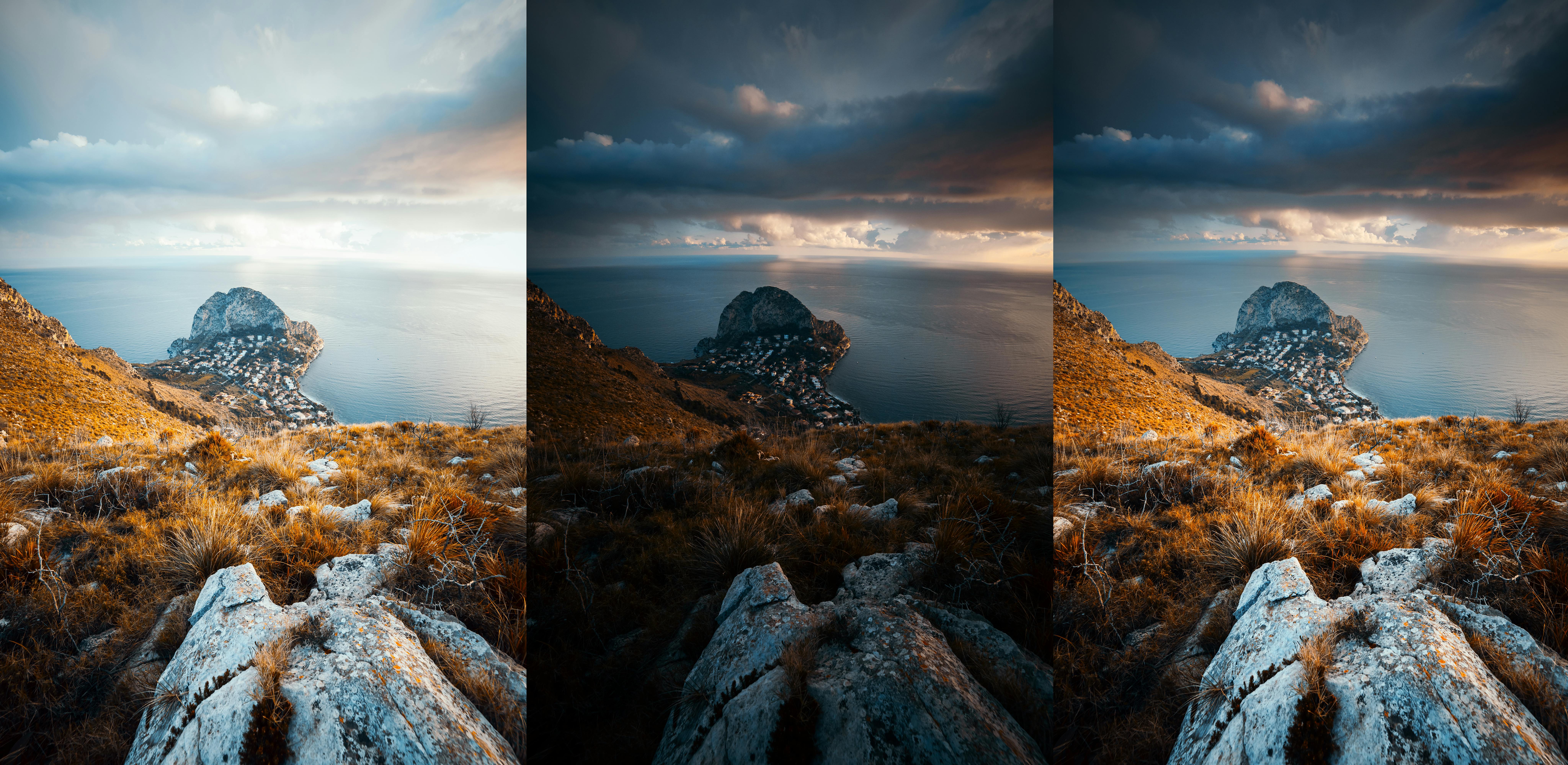 Et eksempel på hvordan du lager et HDR-bilde.
