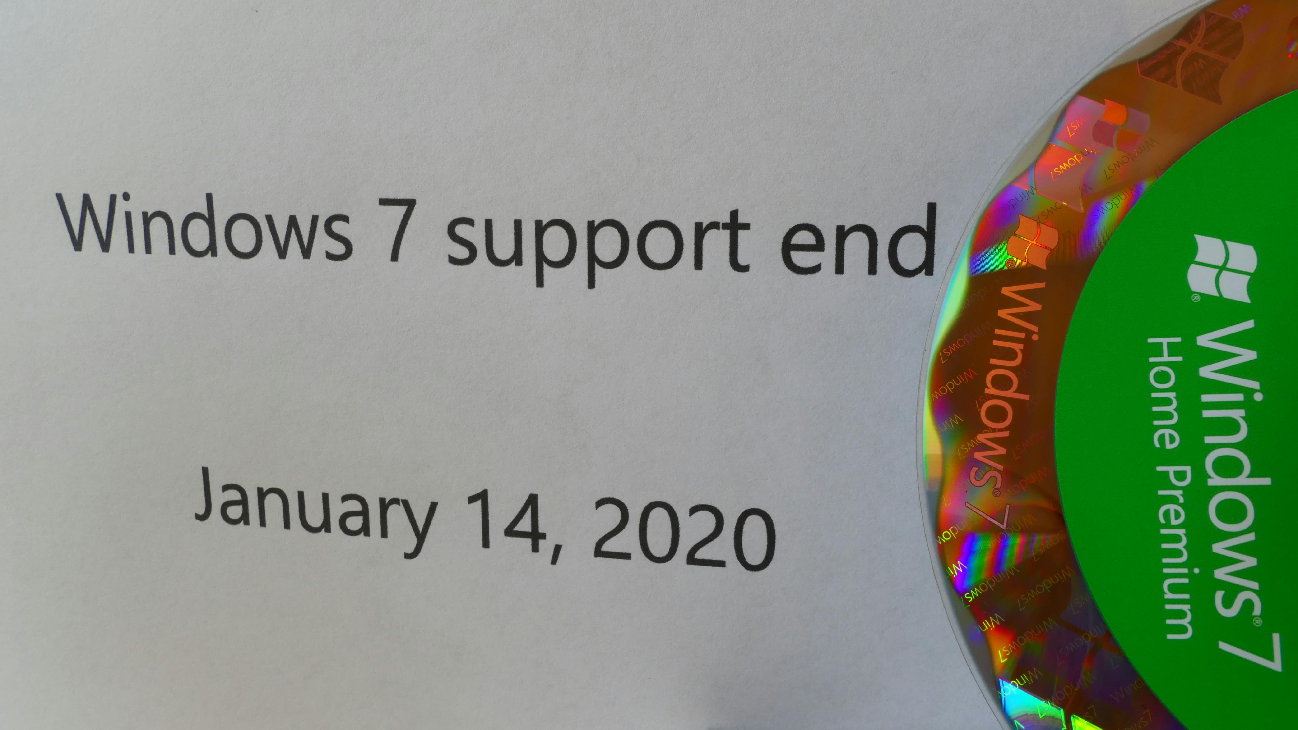 Farväl till Windows 7