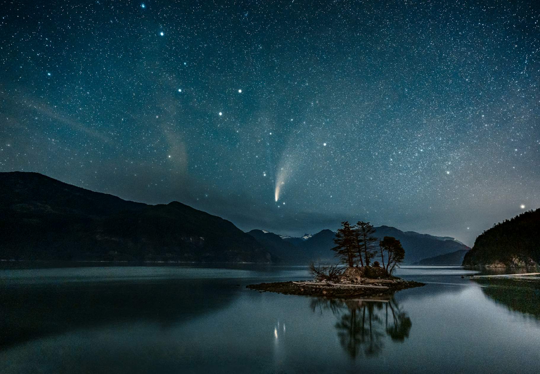 Slik deg optimalt til fotografere kometen | Digital-foto.no