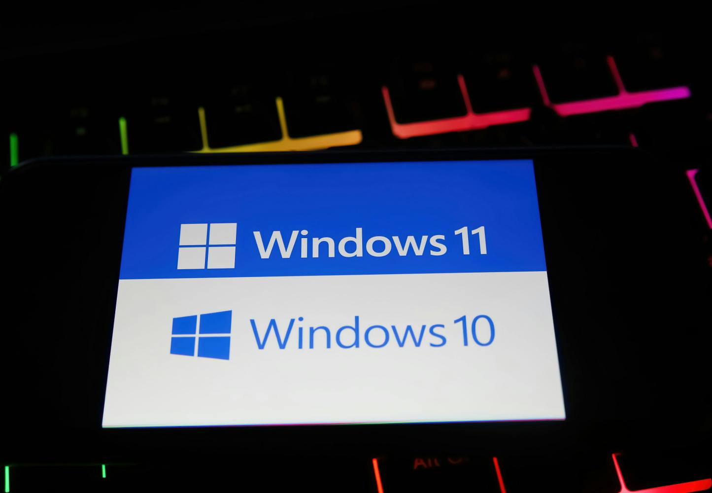 Nå er det over for Windows 10