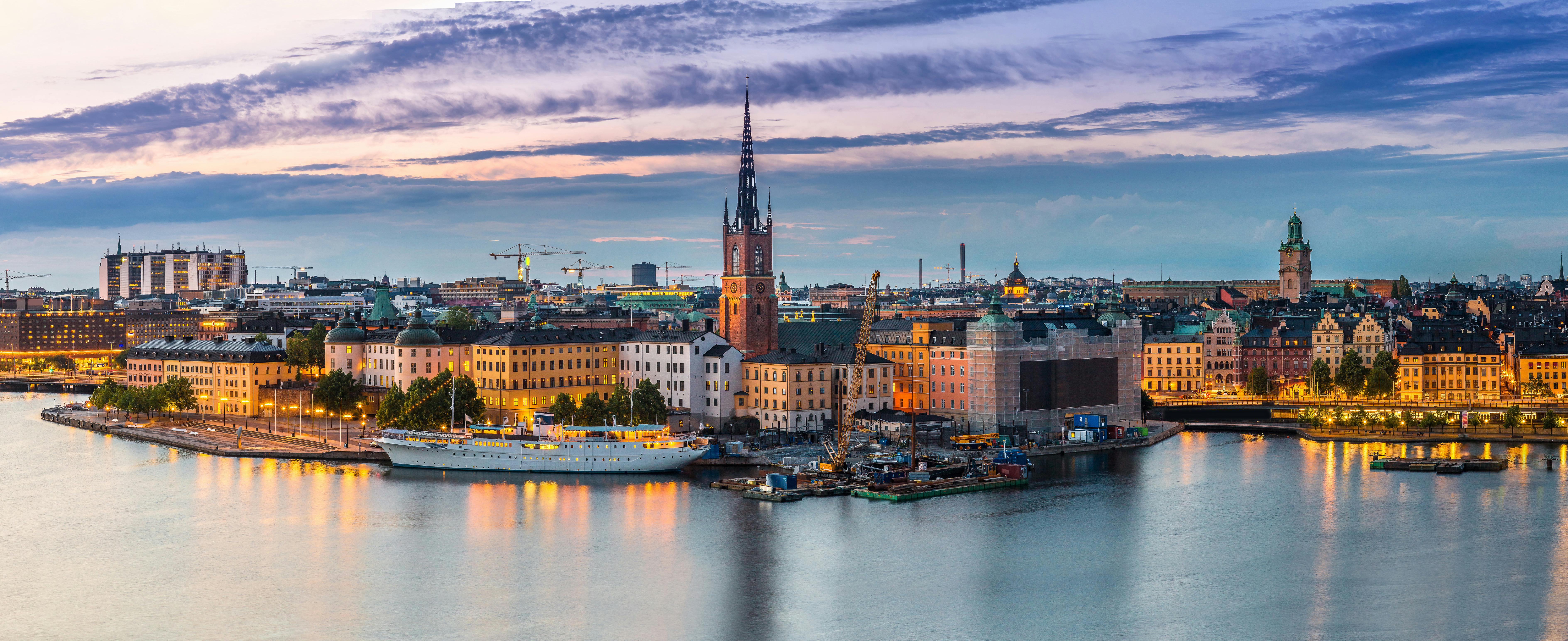Gamla Stan i Sverige.