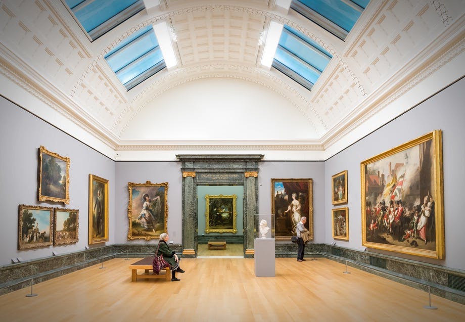På hjemmesiden Google Arts Project kan du besøke både små og store museer.