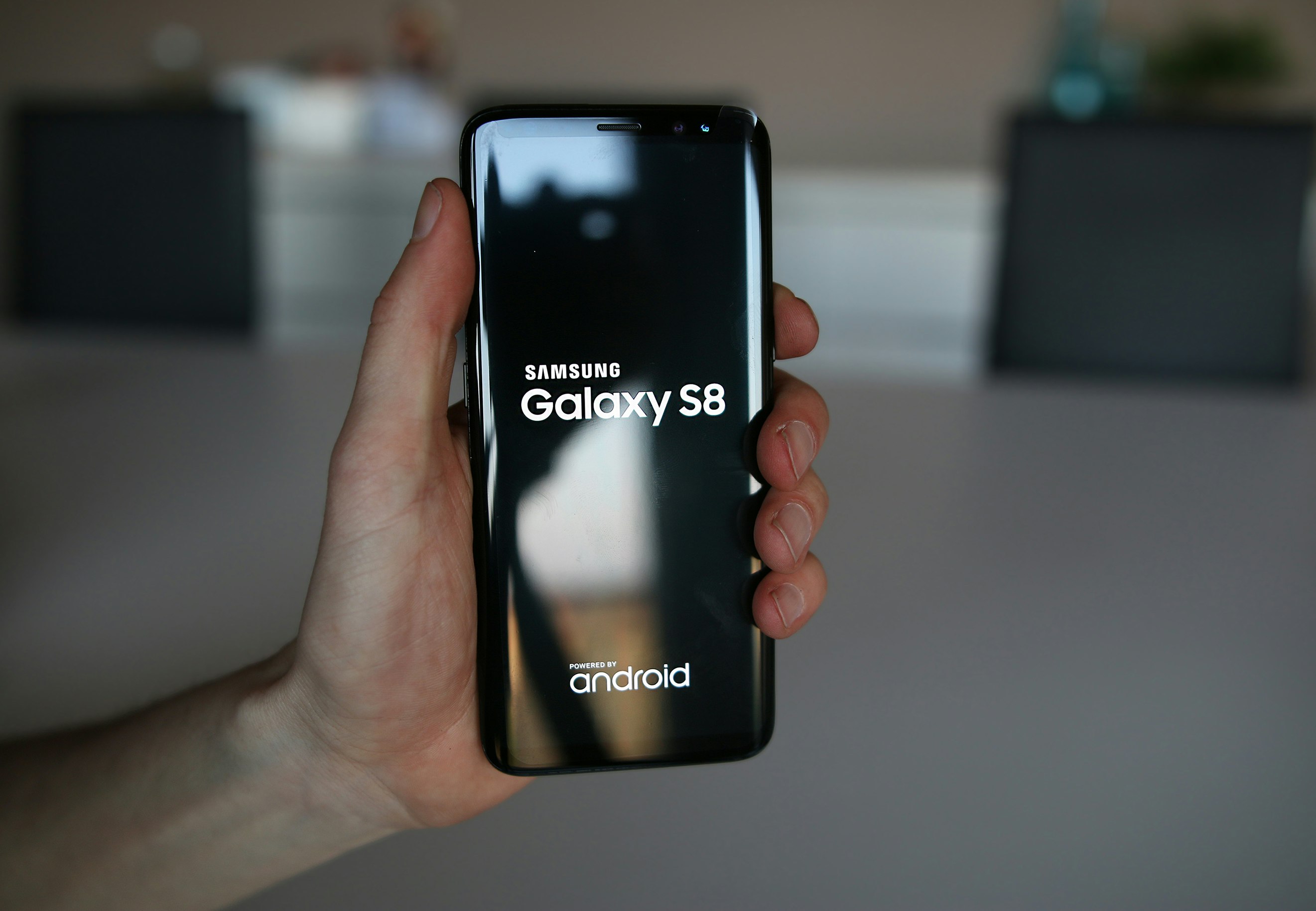 Fantastisk skrm i Samsung Galaxy S8