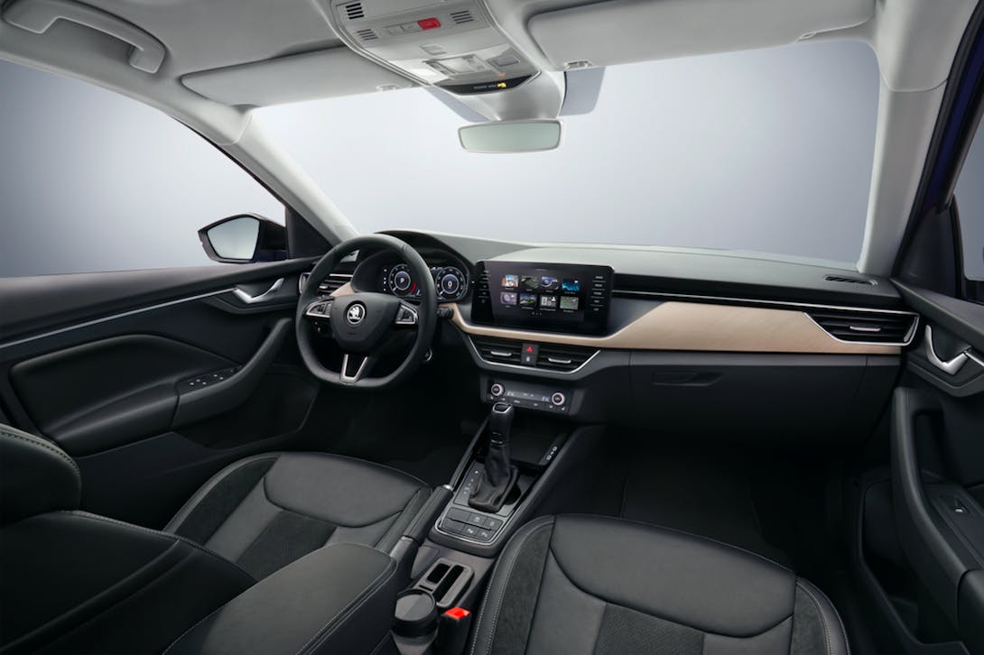 Skoda Scala interiør