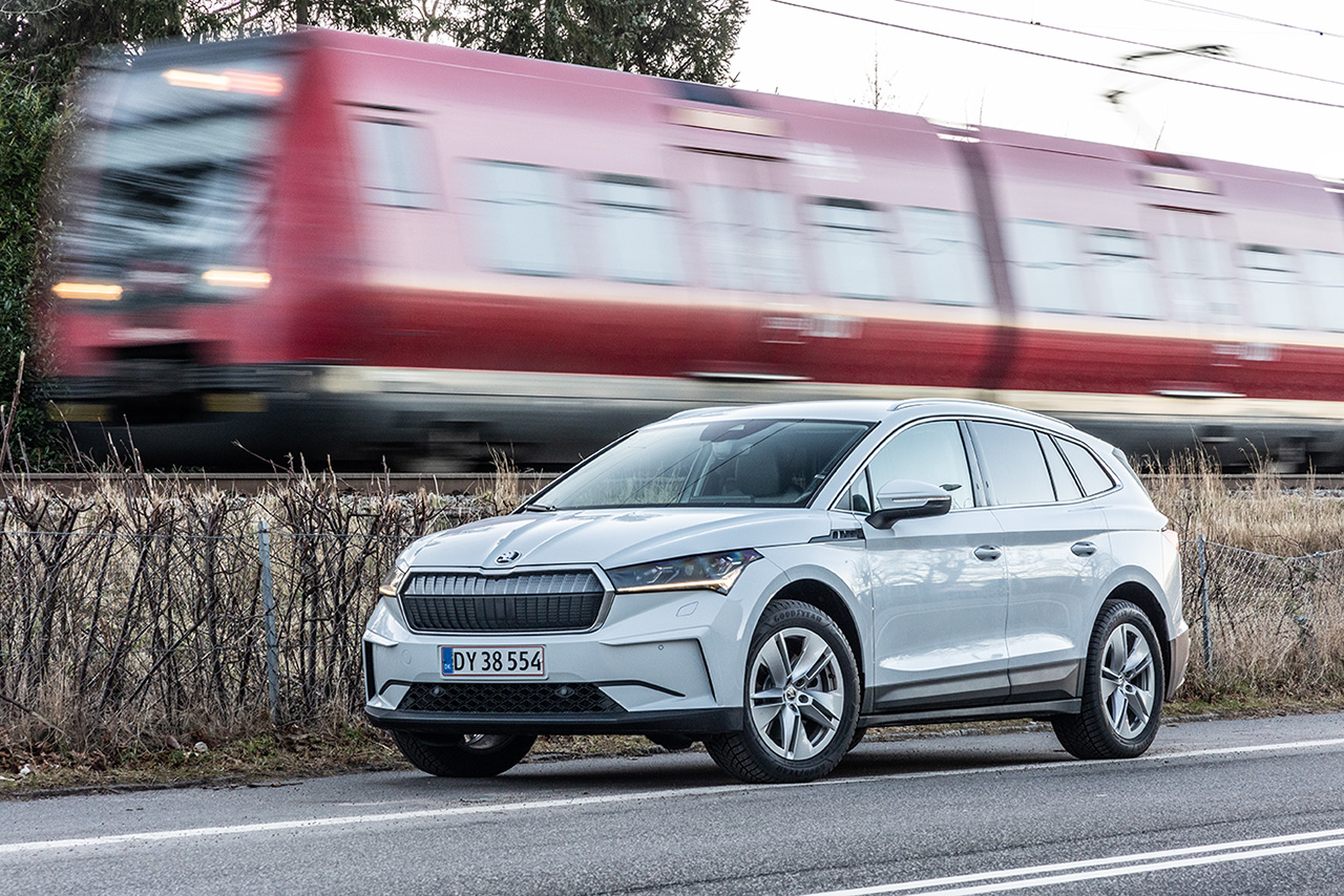 Test Af Skoda Enyaq: Elbil Får Markant Løft Og Falder I Pris ...