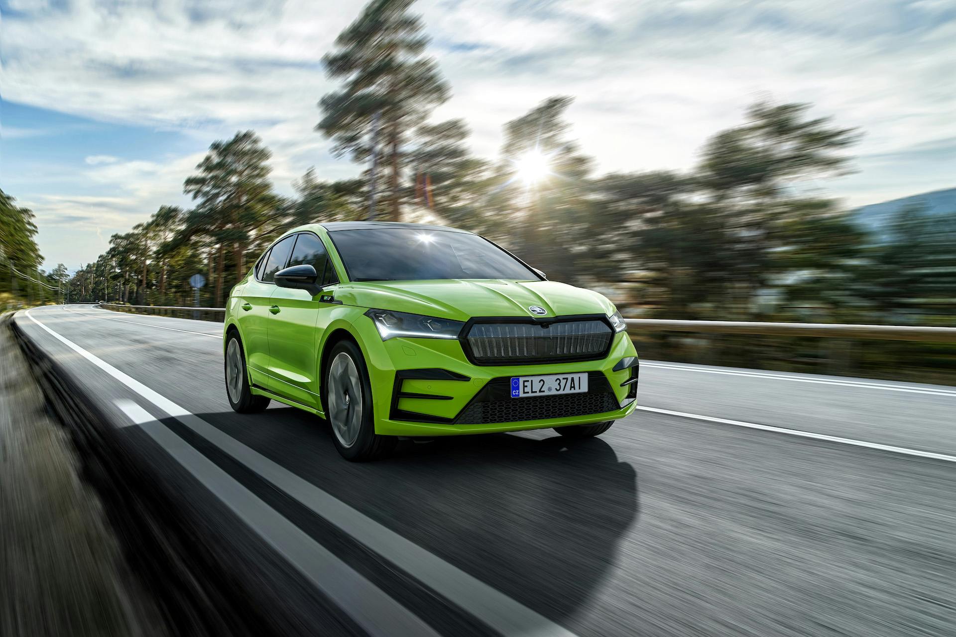 Enyaq Coupé Skoda Enyaq Coupé test pris