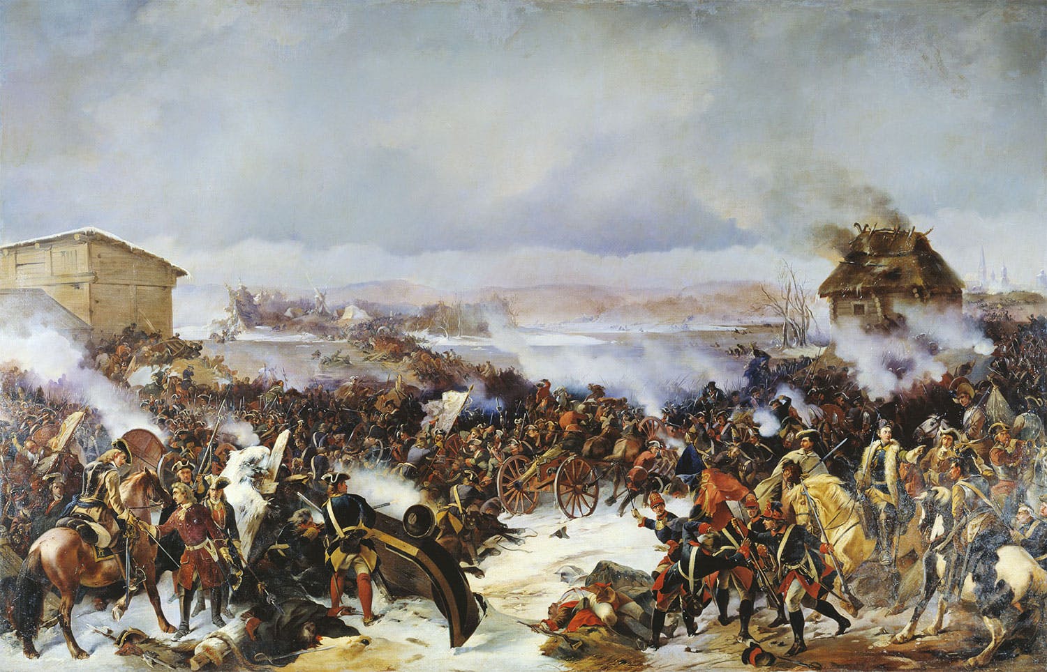 Slaget vid Narva 1700.