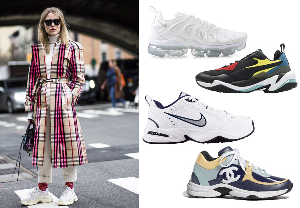 chanel sneakers og adidas sneakers er populære sko i år