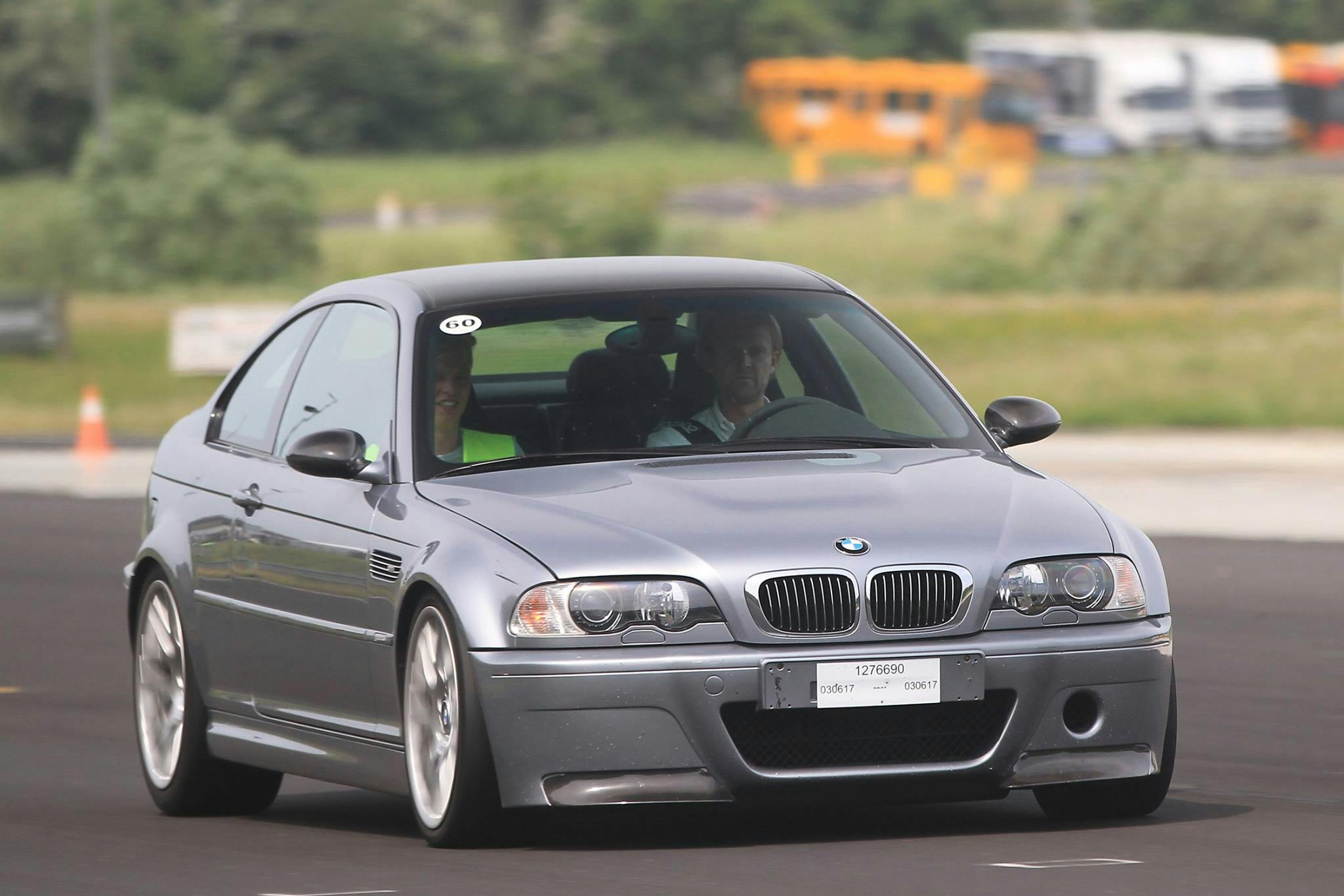 Sportscarevent fyn 2017 BMW M3 CSL sølv coupé Jyske Bank børnecancerfonden velgørenhed HCA Airport