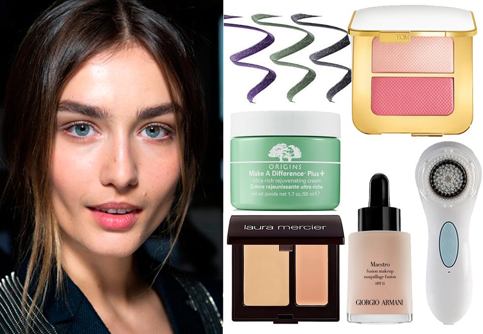 Tom Ford, Maestro Armani, Laura Mercier concealer, Clearisonic