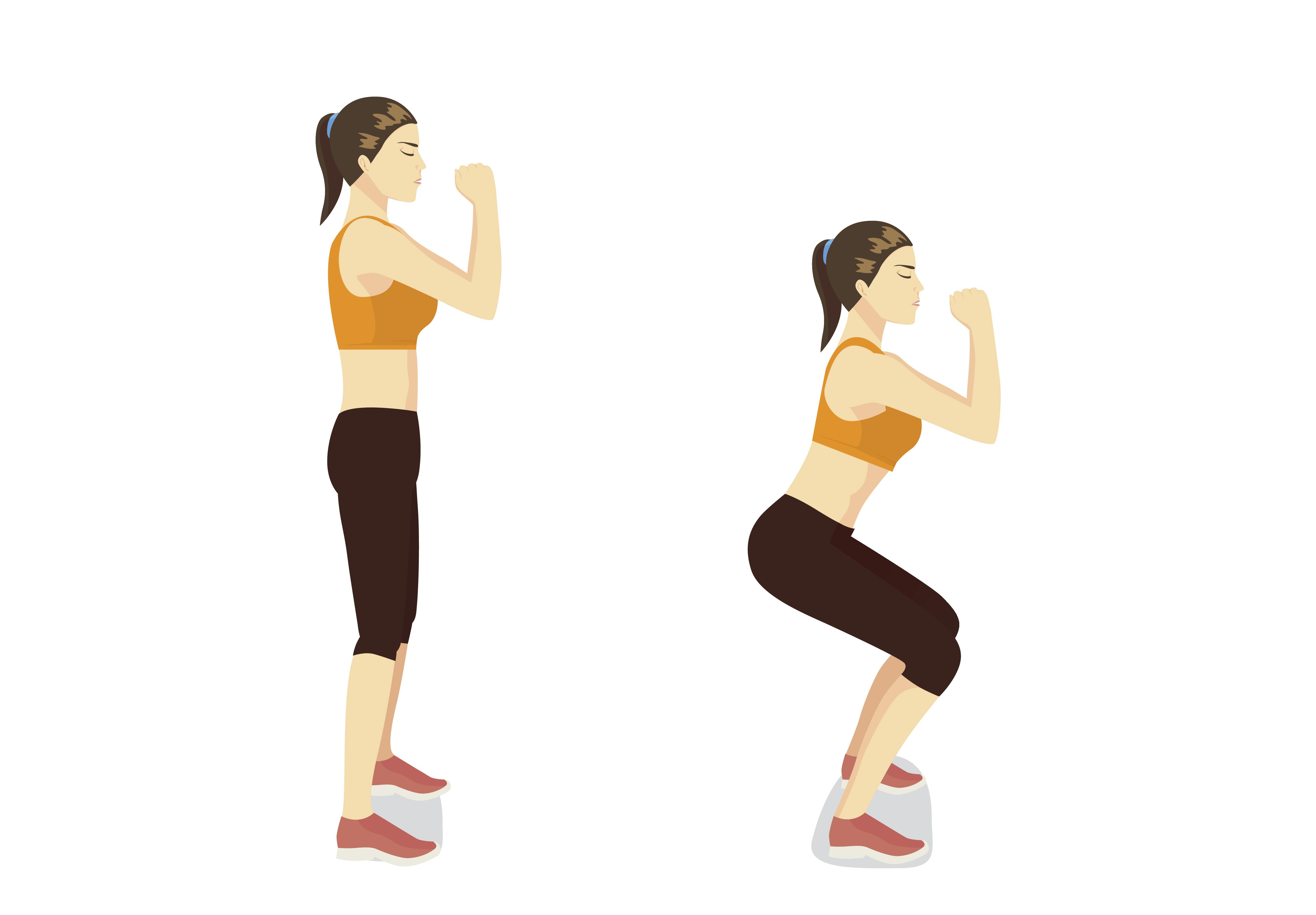 Øvelse 1: Squat. Squat