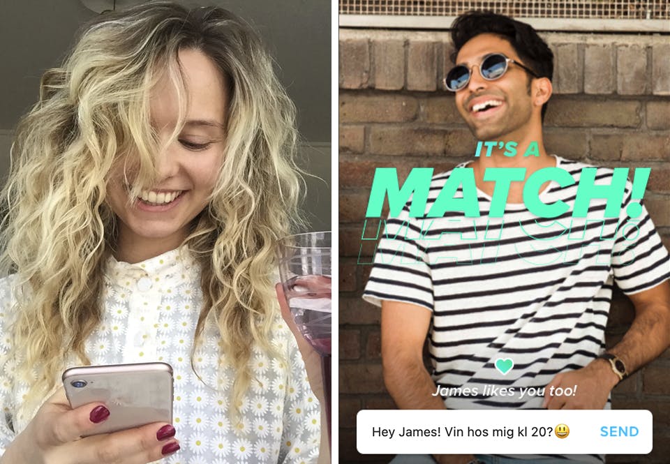 På Tinder betyder “Vin hos mig kl 20?” i virkeligheden “Skal vi knalde?”. På Tinder betyder “Vin hos mig kl 20?” i virkeligheden “Skal vi knalde?”.