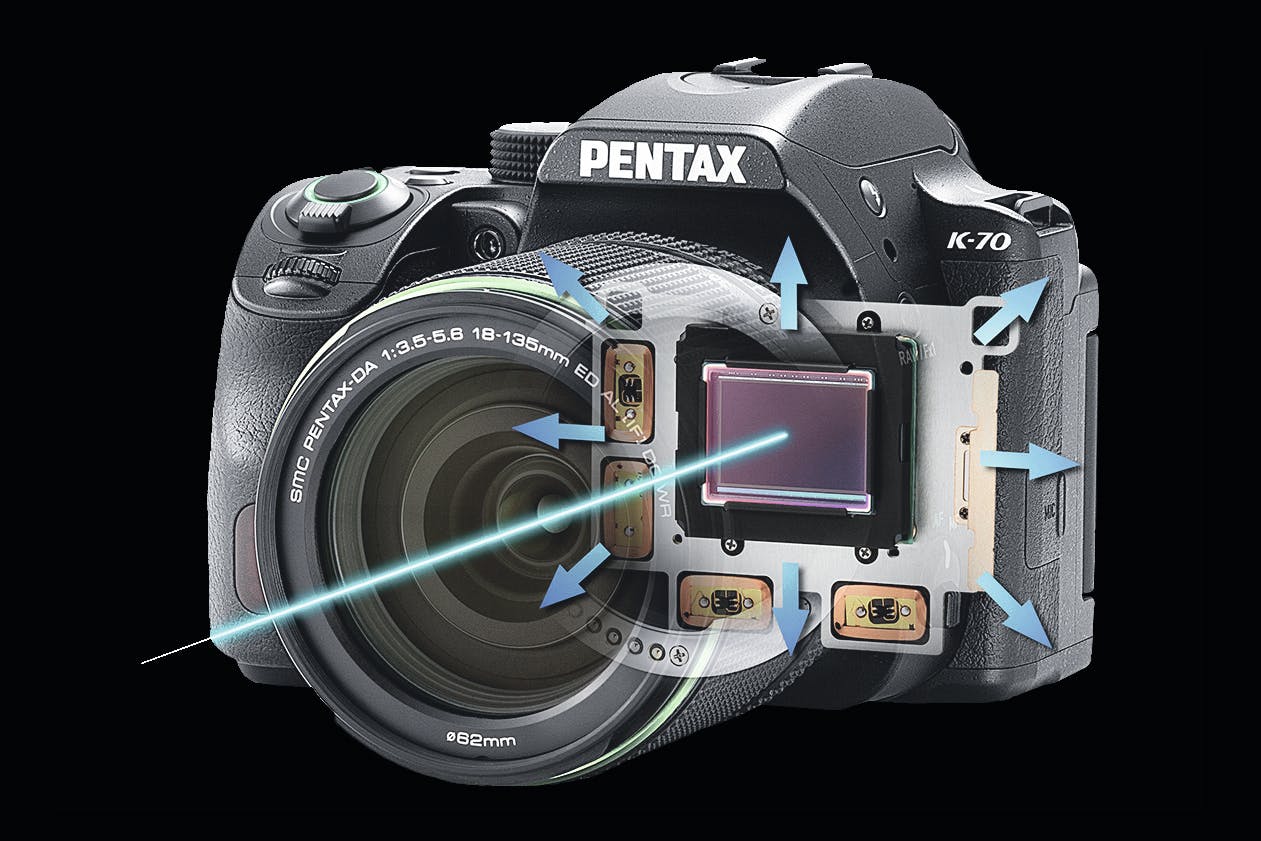 Bildstabilisering hos Pentax
