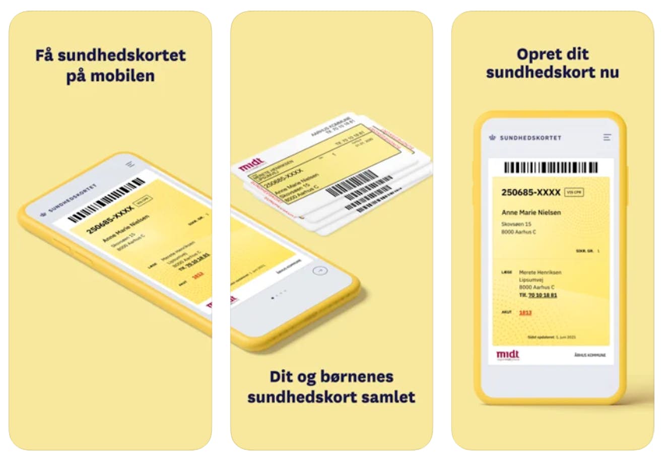 Det gule sundhedskort fås nu som app | Komputer.dk