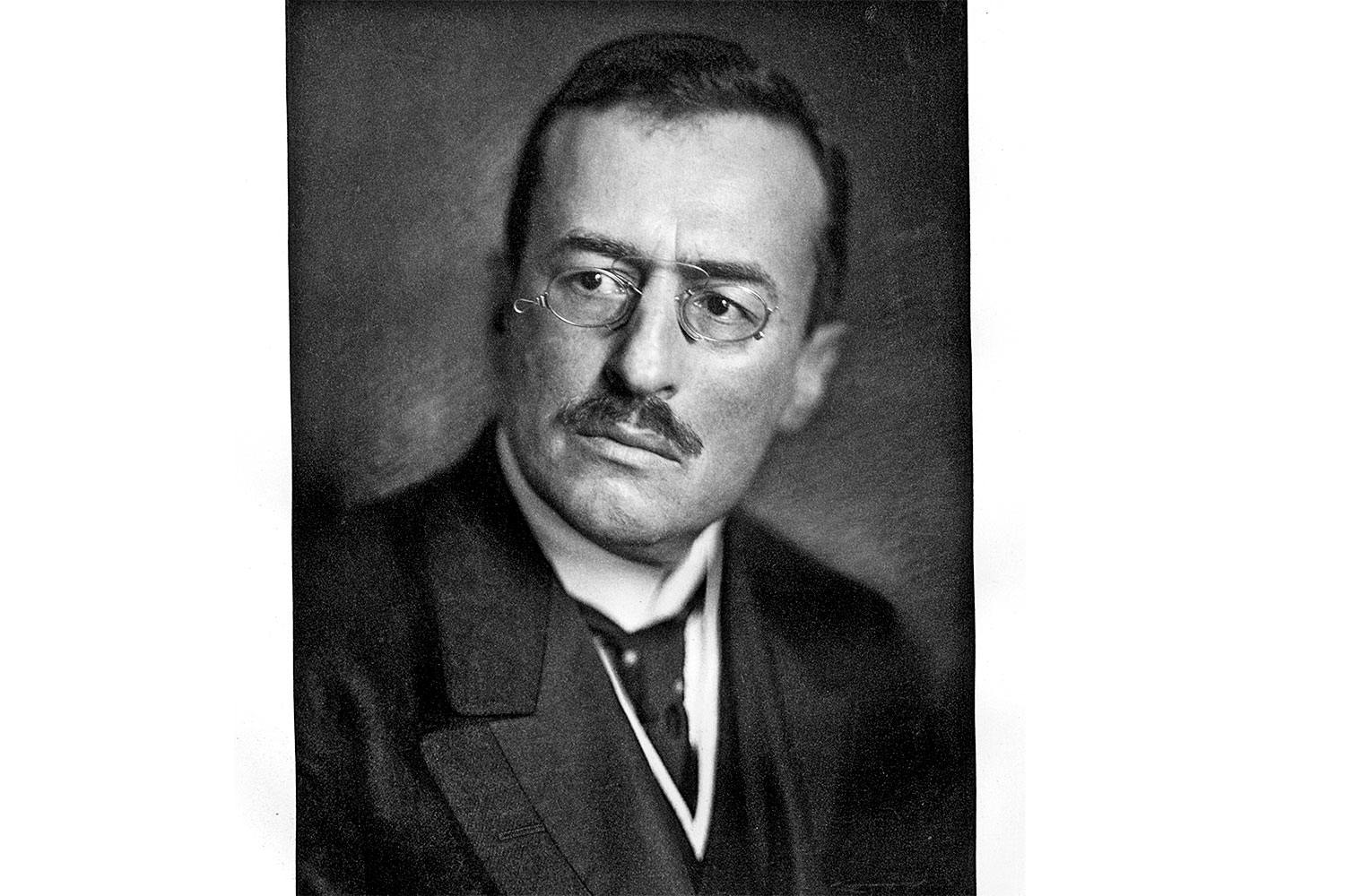 Porträtt av Sven Hedin.