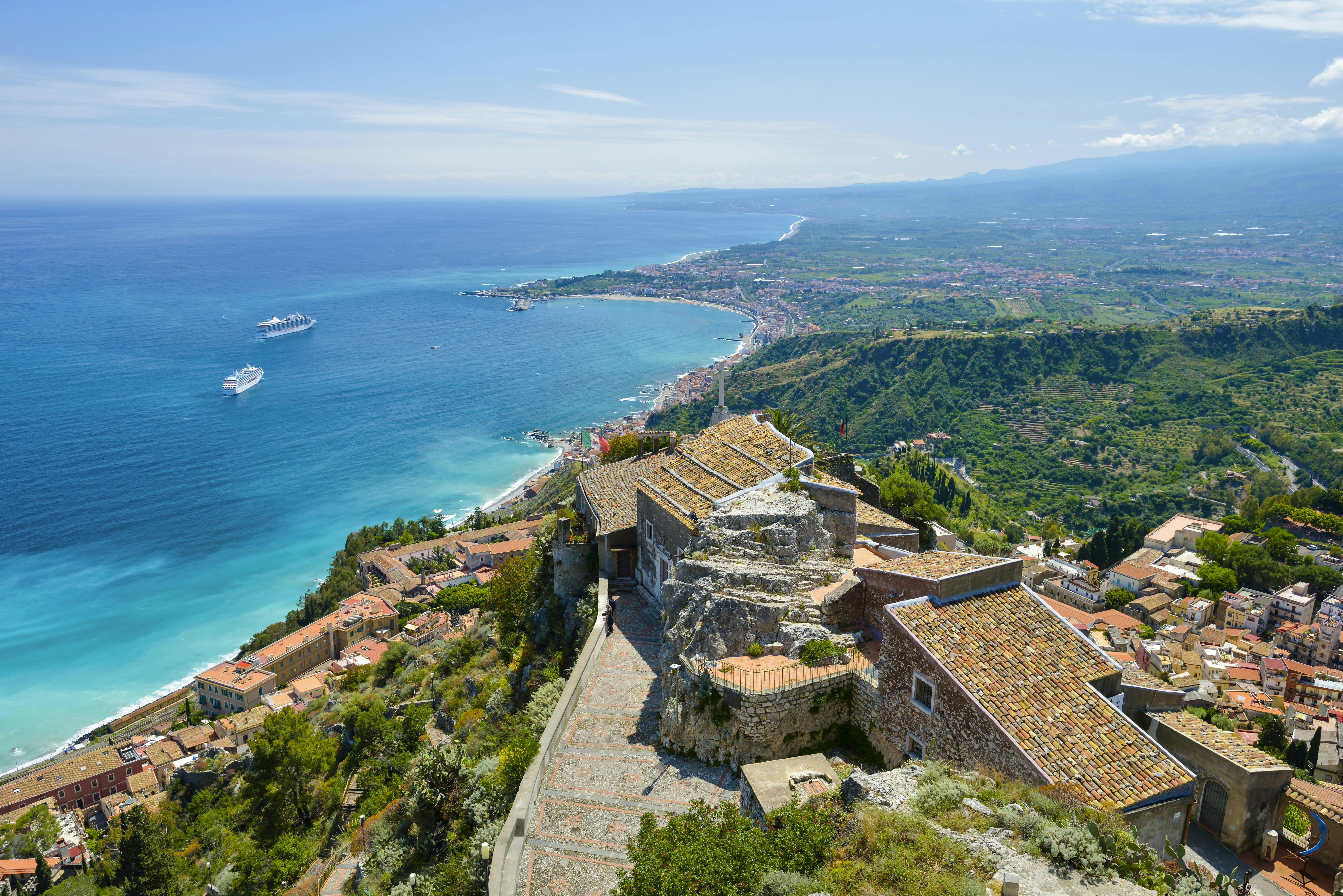 Besæk vakre Taormina, Sicilia