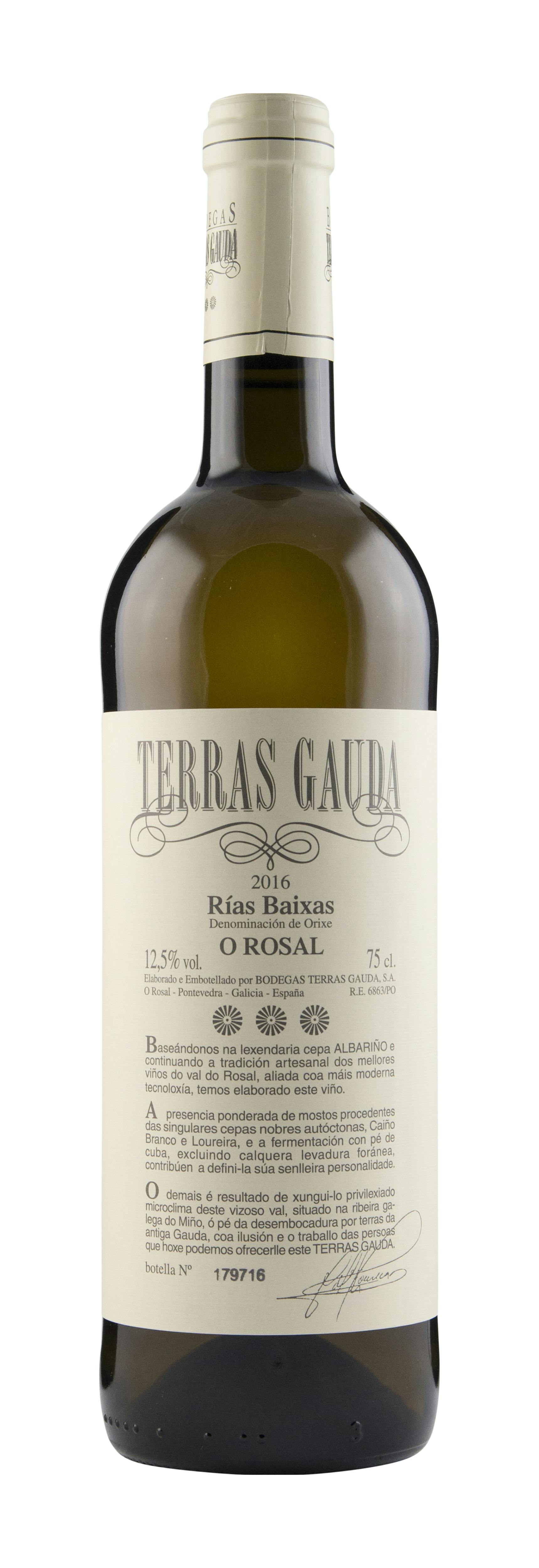 Spansk hvitvin albariño 4558101 Terras Gauda O Rosal 2019