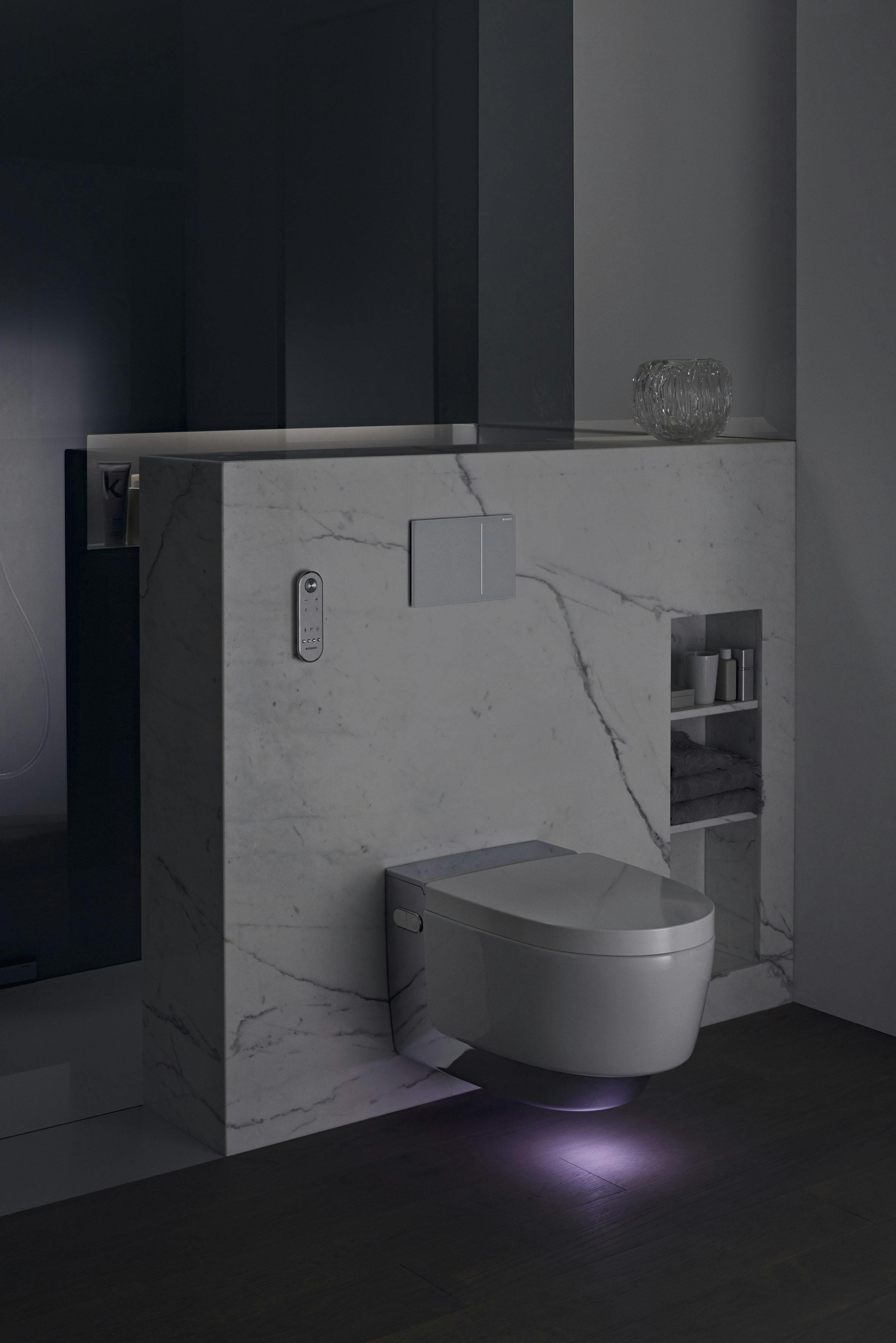 Geberit AquaClean Mera douchetoilet med lys