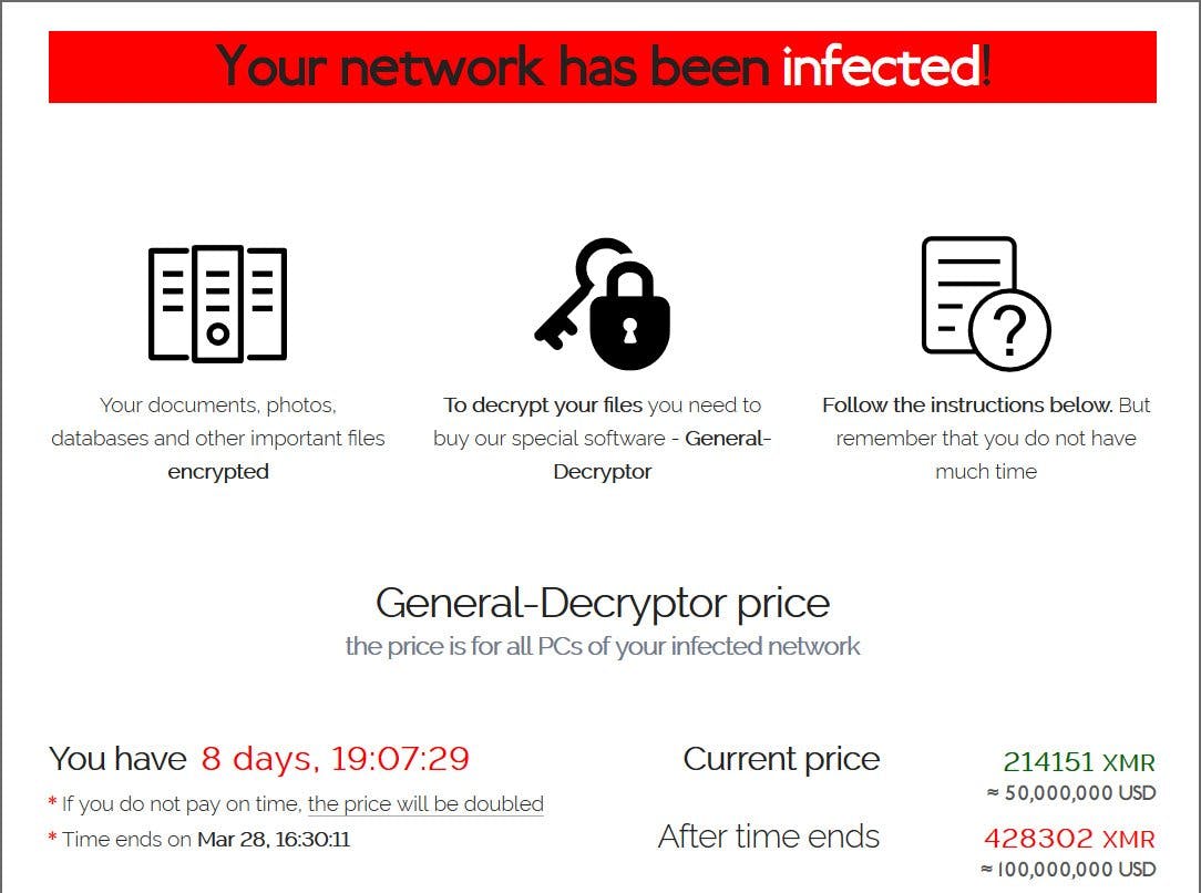 Ransomware Acer udsat for ransomware