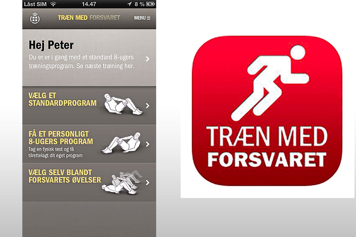 Træn med forsvaret