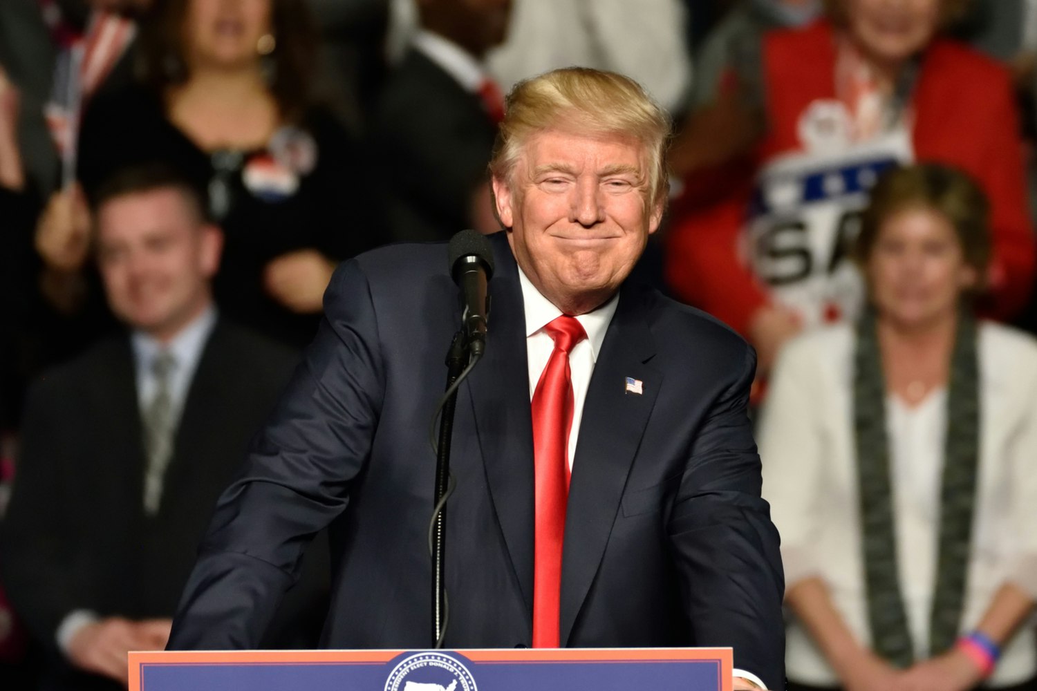 Trump kasserer sin Android-telefon