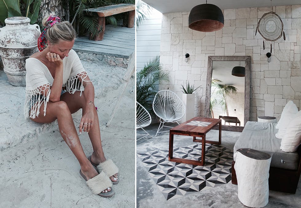 Reiseguide restauranter shopping strand Tulum Sanará