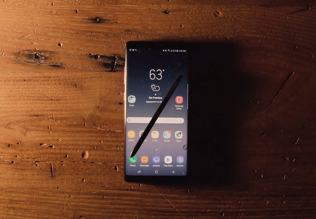 Samsung Galaxy Note 8 stter salgsrekord