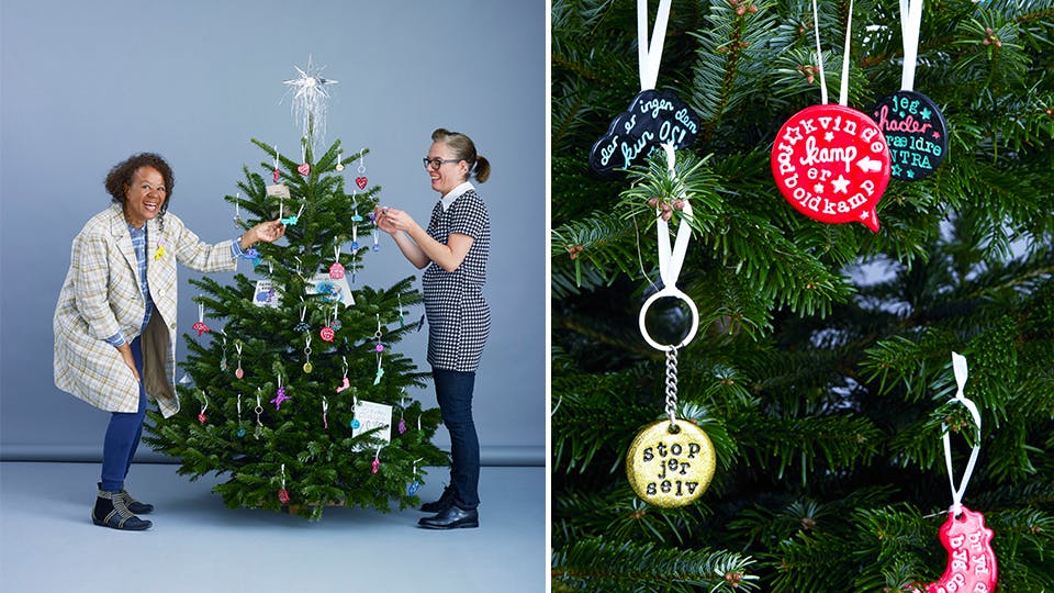 Hella Joof, julepynt, Kritisk julepynt