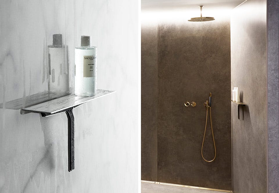 Unidrain reframe badeværelse toilet tilbehør messing bruser